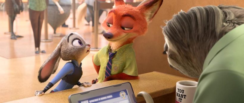 Zootopia-Sloth-Trailer-Screenshot-Nick-Wilde-Judy-Hopps-53